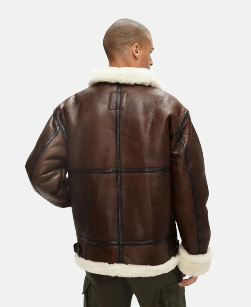 Mens-Air-Forces-B3-Bomber-Sheepskin-Shearling-Leather-Jacket-3