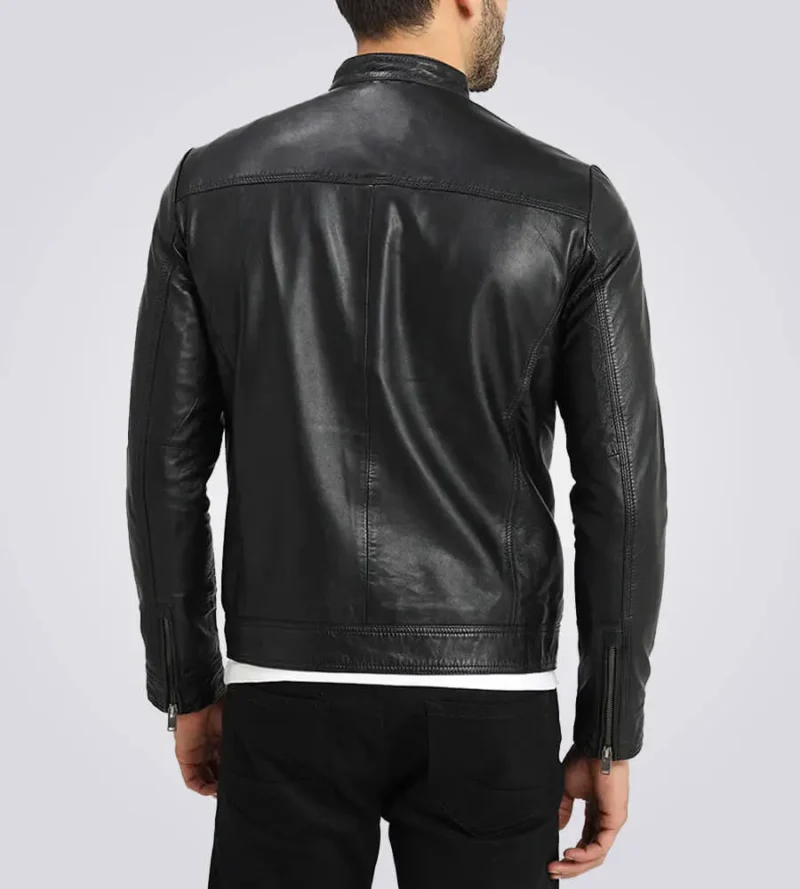 Mens-Classic-Black-Cafe-Racer-Leather-Jacket-02