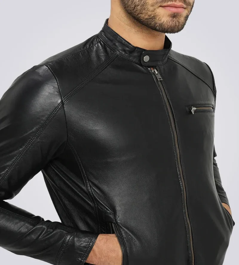 Mens-Classic-Black-Cafe-Racer-Leather-Jacket-02