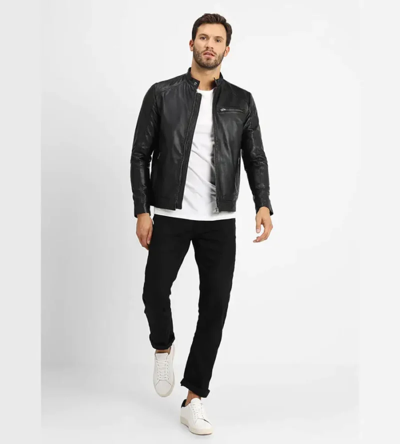 Mens-Classic-Black-Cafe-Racer-Leather-Jacket-02