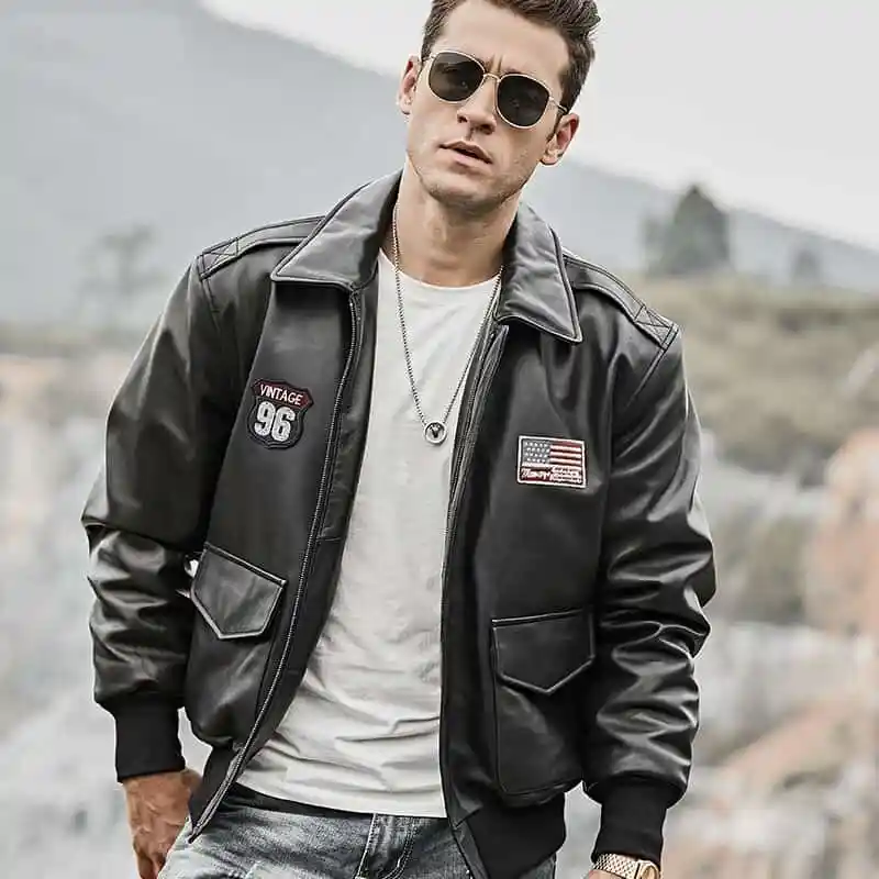 Mens-bomber-pilot-style-leather-jacket-02