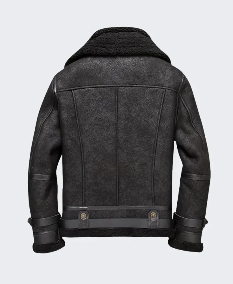 Oversized-Black-B3-Bomber-Shearling-Leather-Jacket-for-Men-3