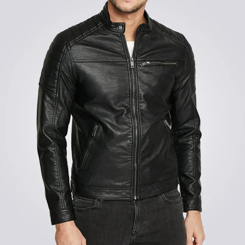 Rocky-Mens-Casual-Black-Leather-Jacket