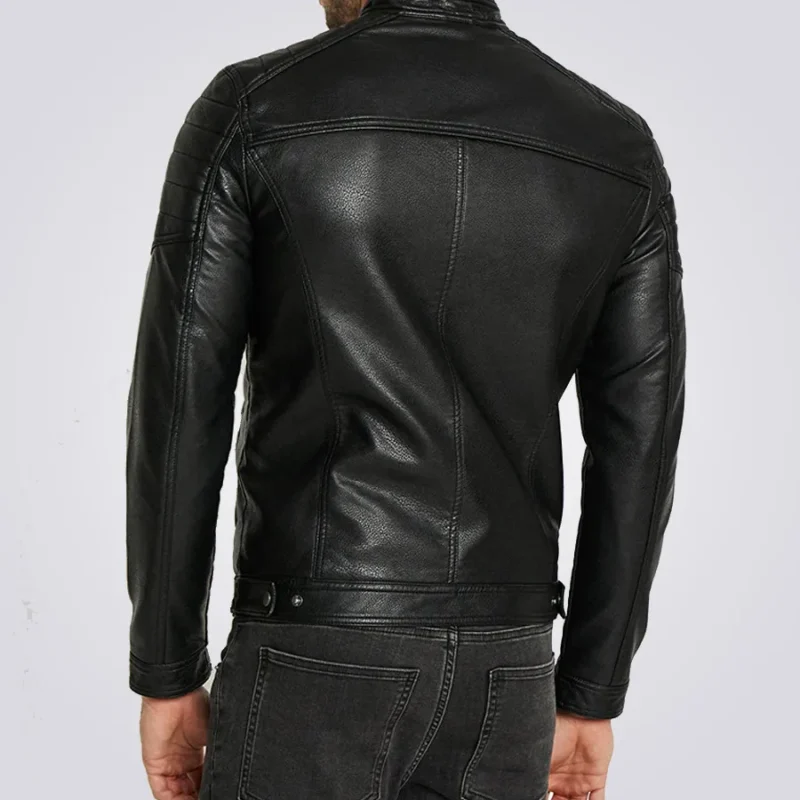 Rocky-Mens-Casual-Black-Leather-Jacket