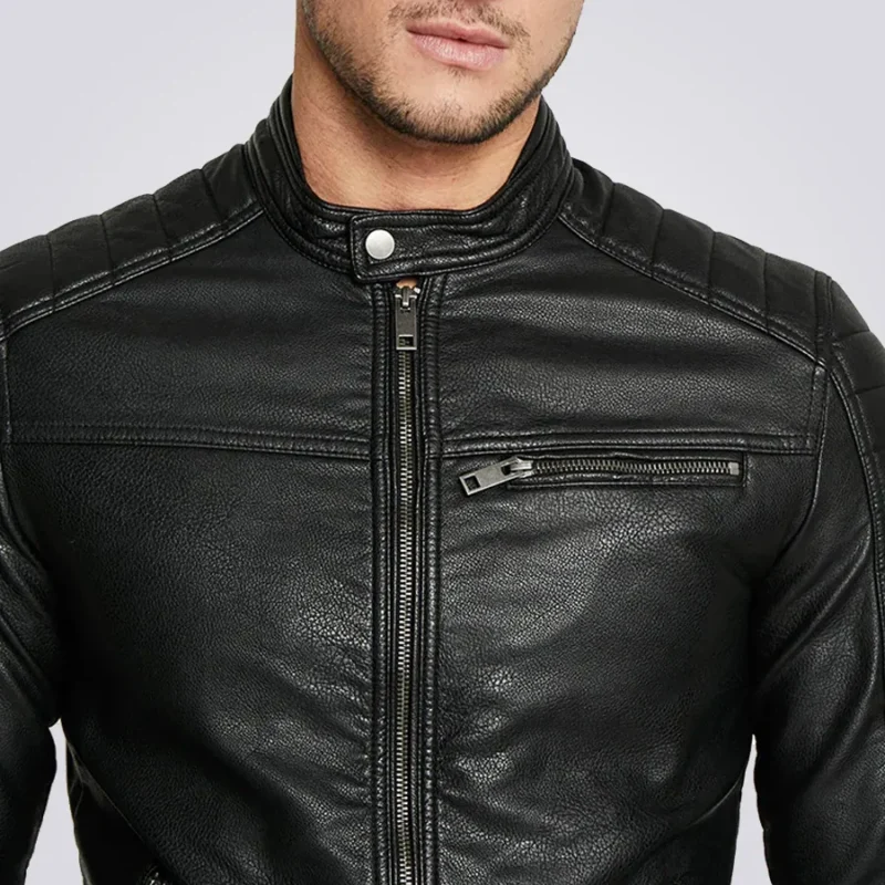 Rocky-Mens-Casual-Black-Leather-Jacket