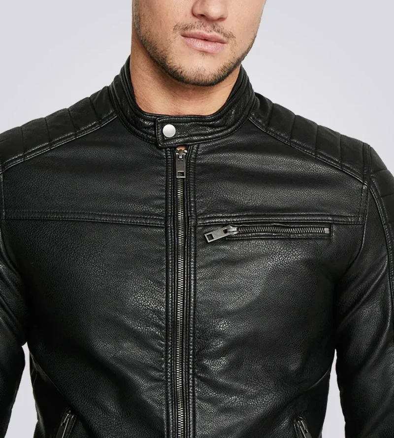 Rocky-Mens-Casual-Black-Leather-Jacket