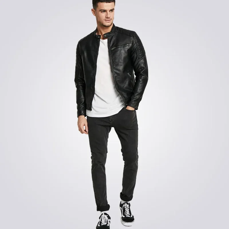 Rocky-Mens-Casual-Black-Leather-Jacket