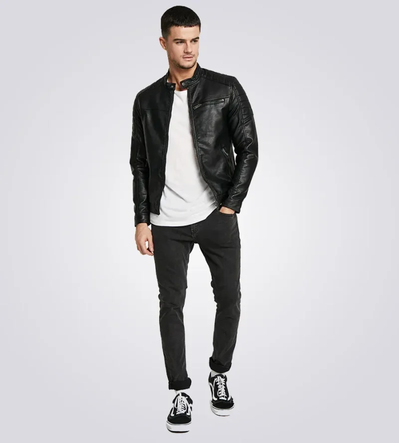 Rocky-Mens-Casual-Black-Leather-Jacket