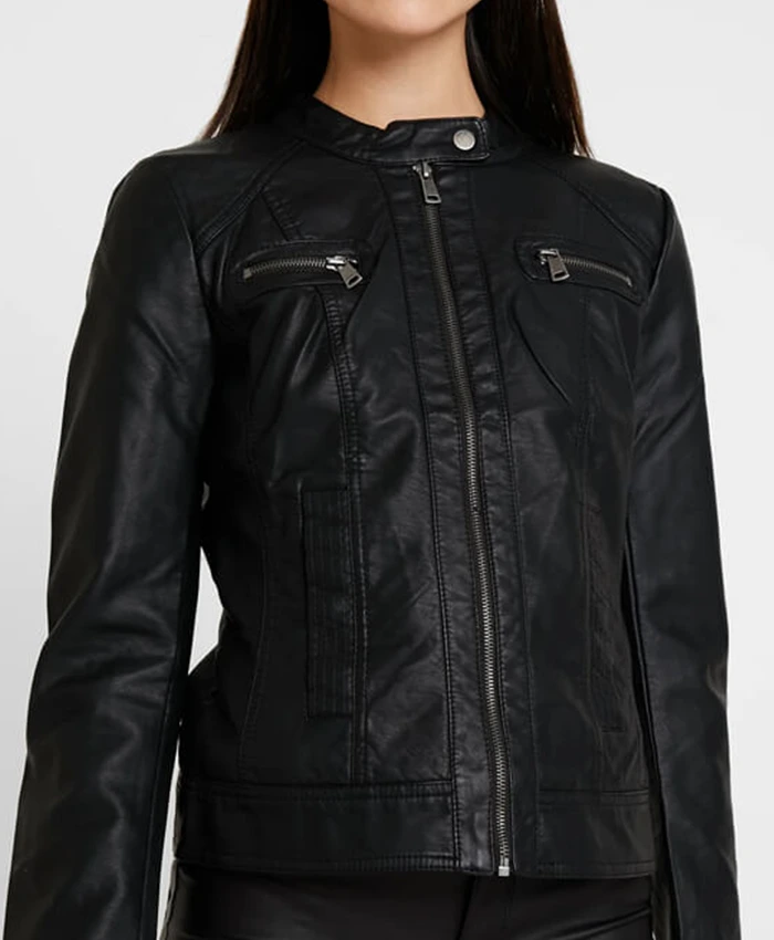 Buy Bandit Black Cafe Racer Leather Jacket