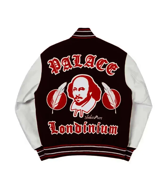 Buy Palace Brown & White As You Like It Varsity Jacket