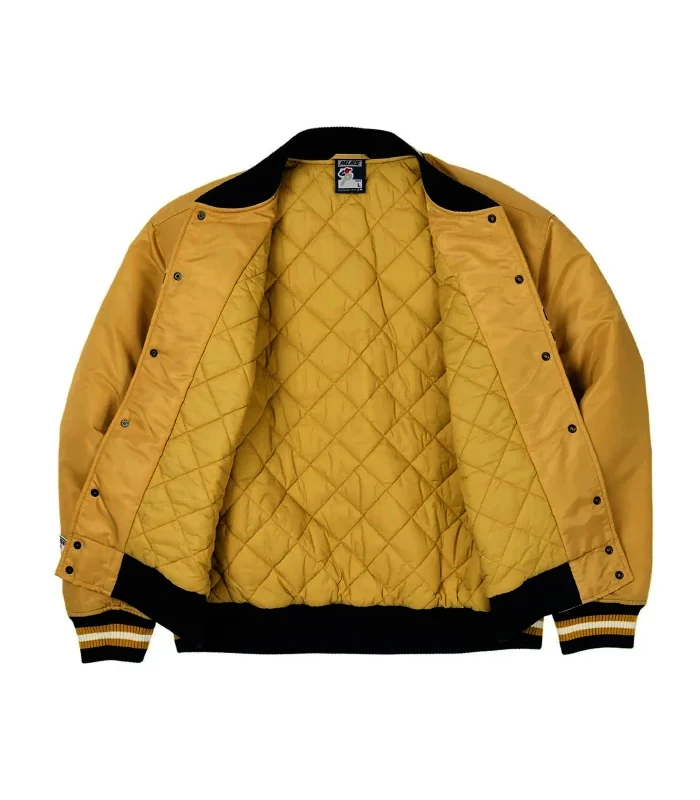 Buy Palace Gold The Arena Satin Varsity Jacket