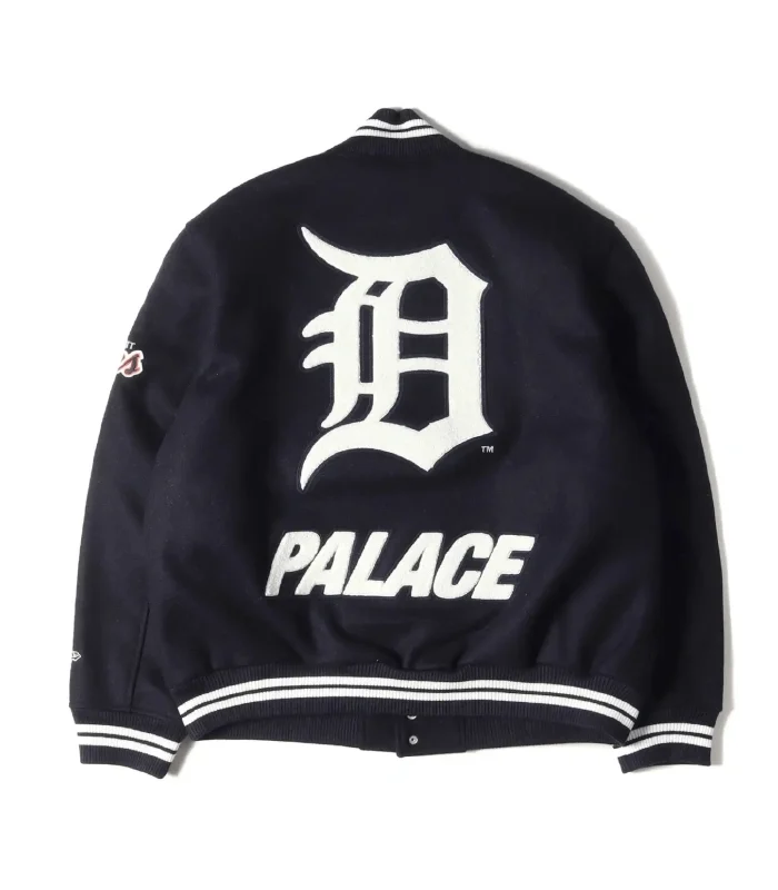 Buy Palace New Era x Detroit Tigers Navy Varsity Jacket