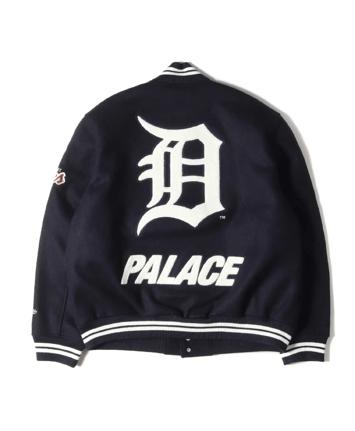 Buy Palace X Going Further Gore-tex Black Varsity jacket