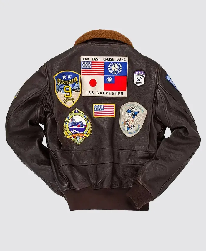 Buy Top Gun G-1 Black Leather Flight Jacket