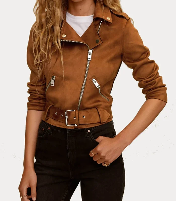 Womens Suede Leather Jackets