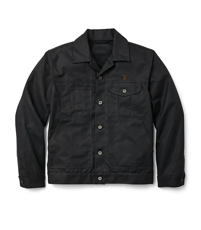 Buy Yellowstone Rip Wheeler Black Cotton Jacket