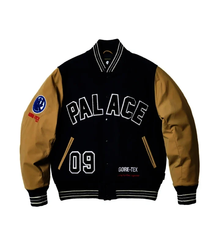 Gore-tex Palace X Going Further Black & Gold Varsity