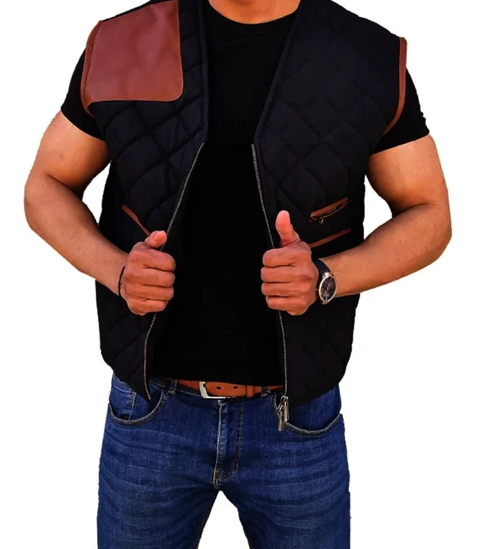 Governor The Walking Dead Quilted Vest