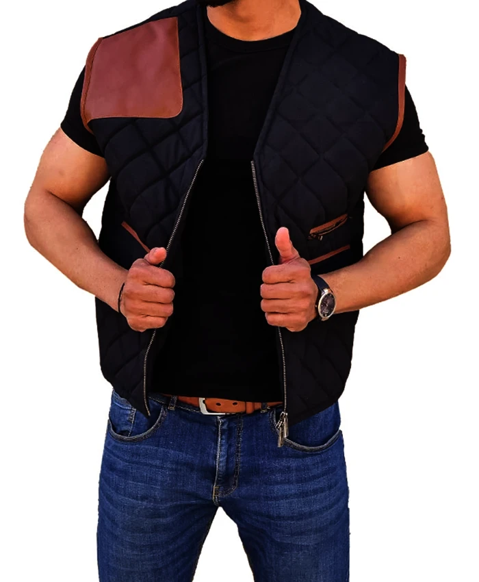 Governor The Walking Dead Quilted Vest