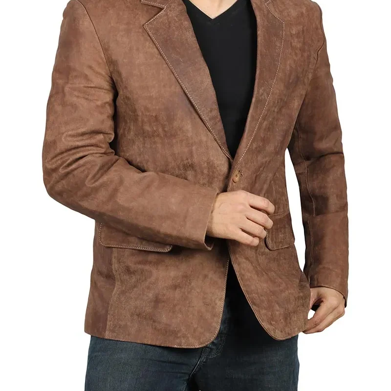 Mens-Brown-Suede-Leather-Blazer-and-Leather-Sport-Coat