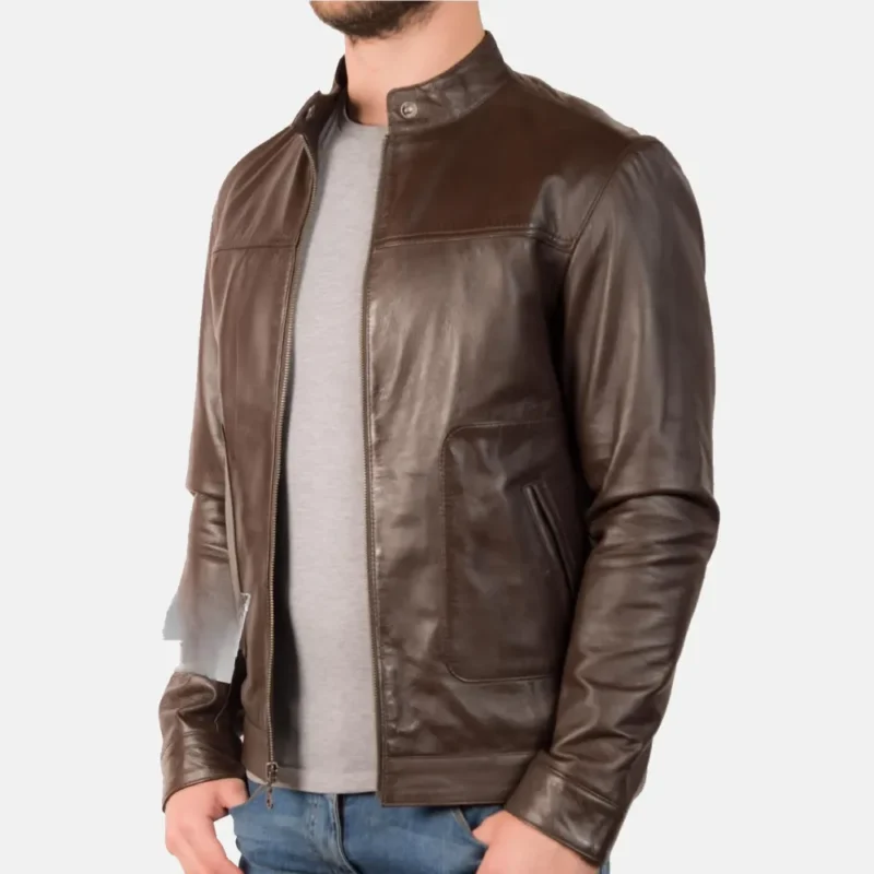 Mens-Classic-Brown-Cafe-Racer-Leather-Jacket-–-Denver-e1721946151870