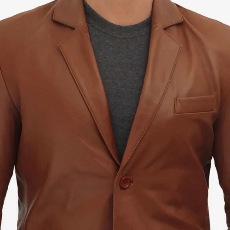 Mens-Classic-Brown-Leather-Blazer-and-Leather-sport-coat