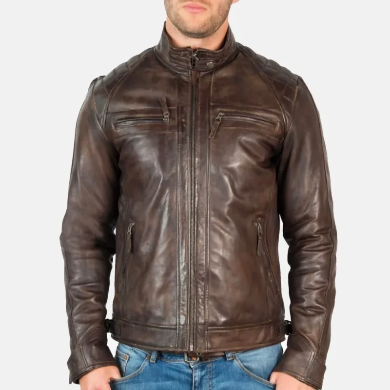 Mens-Vintage-Brown-Matt-Finish-Motorcycle-Leather-Jacket-–-Ryder