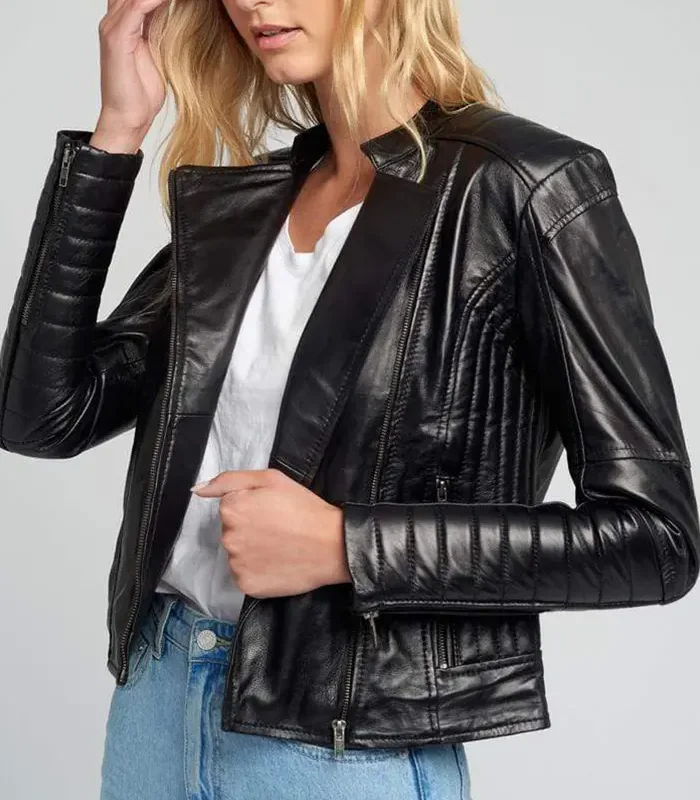 Womens Cafe Racer Leather Jackets