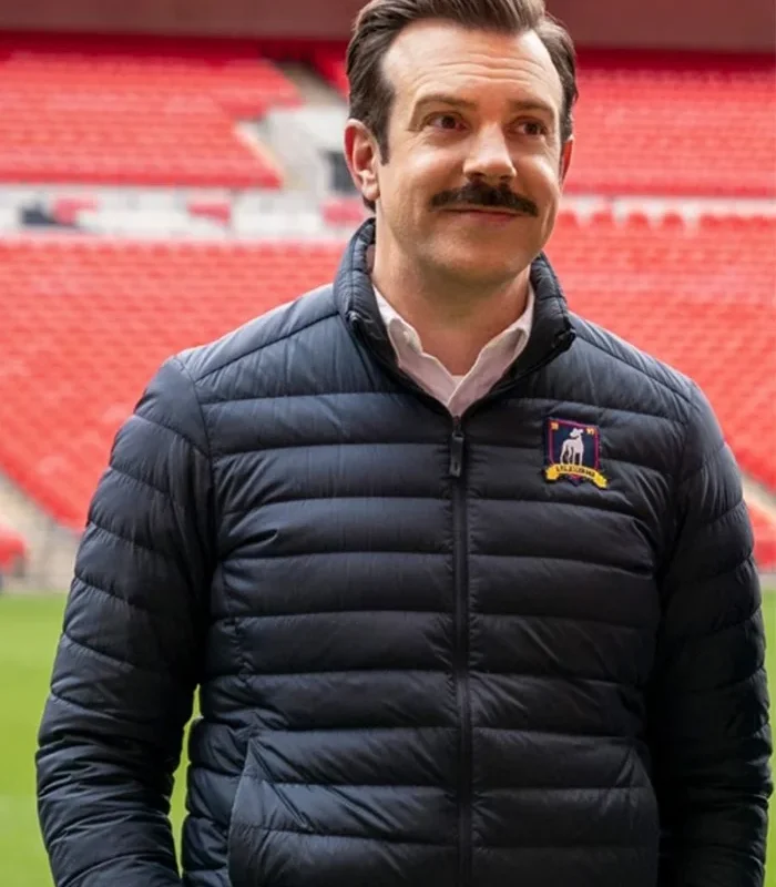 Order Jason Sudeikis Ted Lasso S02 Black Puffer Jacket