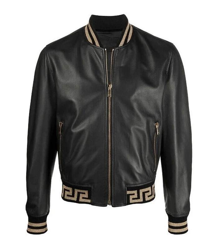 Order Maximilian Ted Lasso S03 Black Bomber Jacket