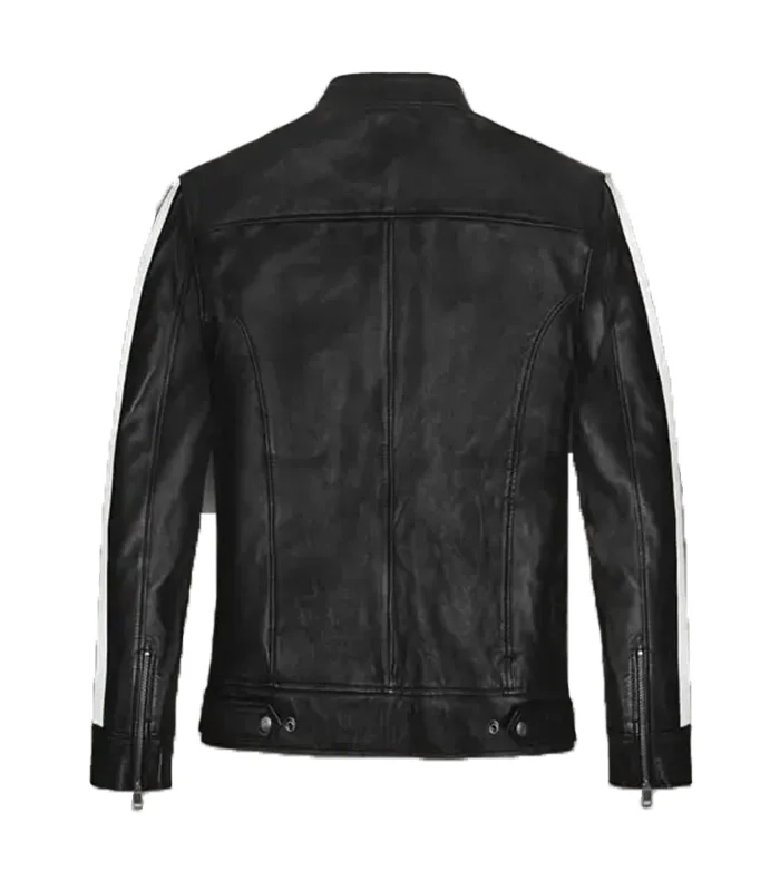 Order Resident Evil Leon Kennedy Vendetta Black Leather Jacket