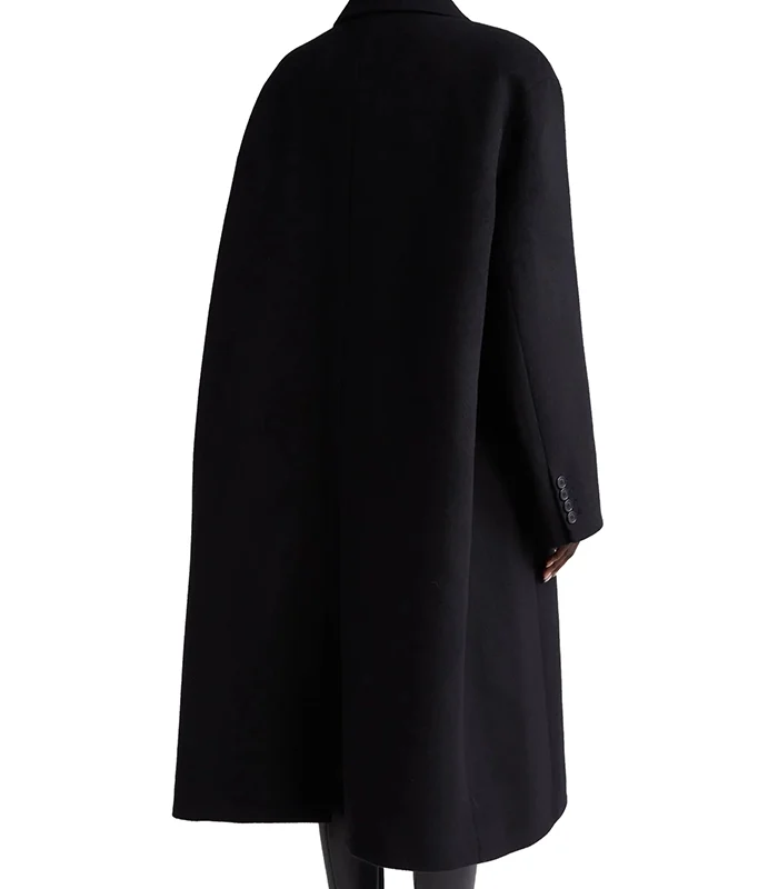 Purchase Black Premium Oversize Wool Coat