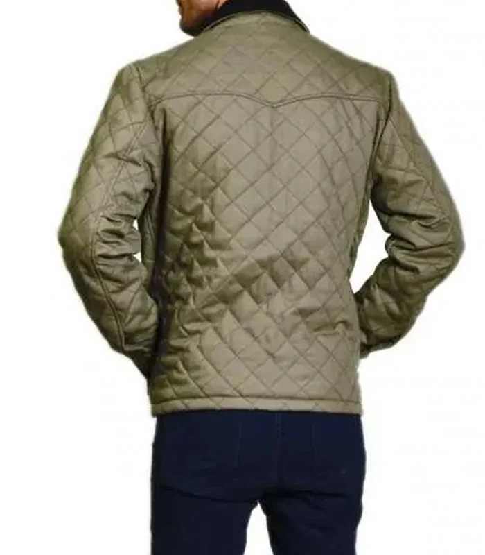 Purchase John Dutton Green Quilted Jacket