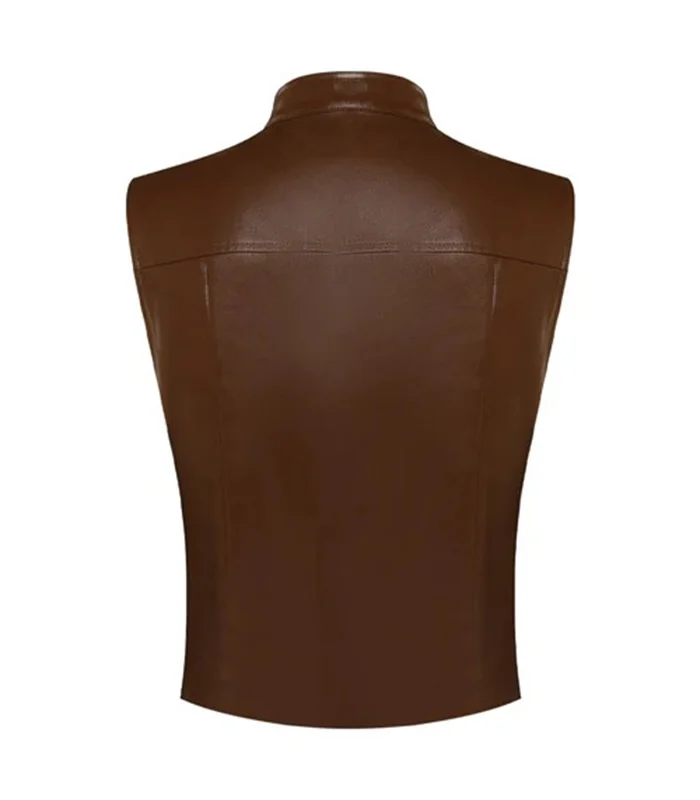 Purchase The Walking Dead Maggie Rhee Dead City Brown Leather Vest