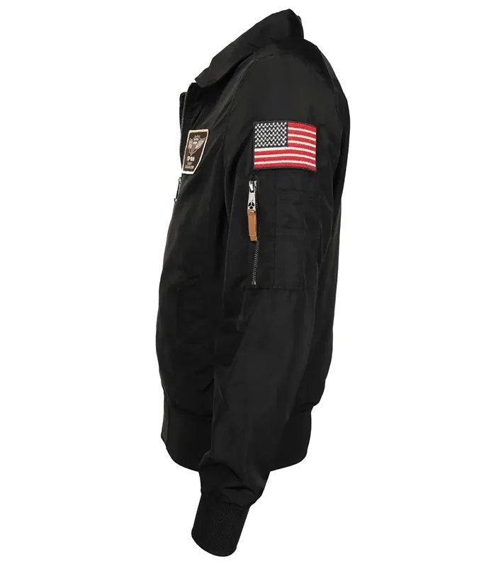 Purchase Top Gun Flight Black Cotton Jacket