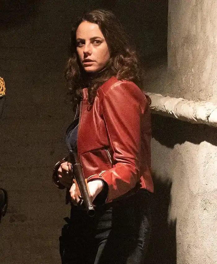 Resident Evil Kaya Scodelario Leather Jacket