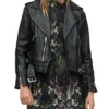 Saks Fifth Avenue Biker Leather Jacket