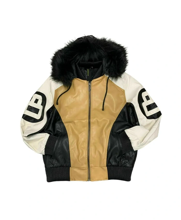 8 Ball Robert Phillipe Jacket with Fur Hood