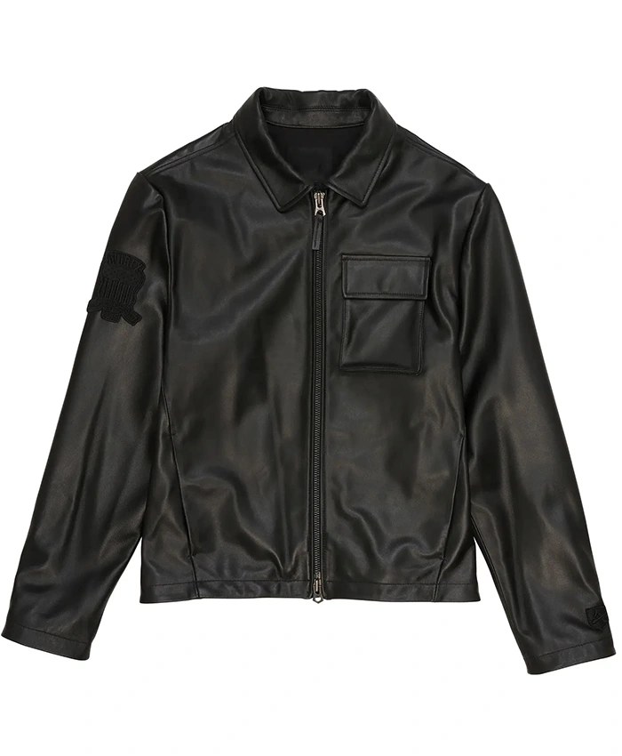 Avirex Leather Aviator Shirt