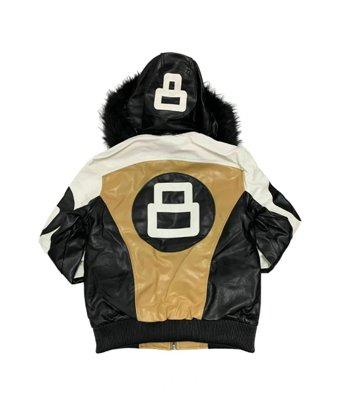 Buy 8 Ball Robert Phillipe Jacket with Fur Hood