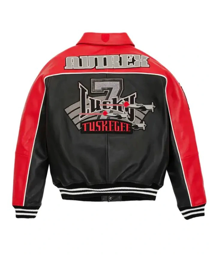 Buy Avirex Tuskegee Bomber Leather Jacket