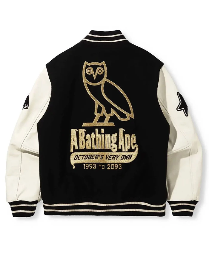 Buy Bape x OVO Varsity Jacket