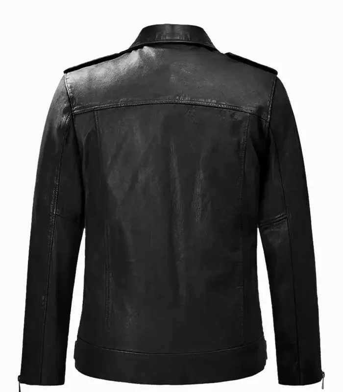 Buy Mens Black Rider Leather Jacket