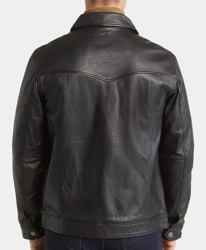 Buy Men's Trcuker Biker Leather Jacket