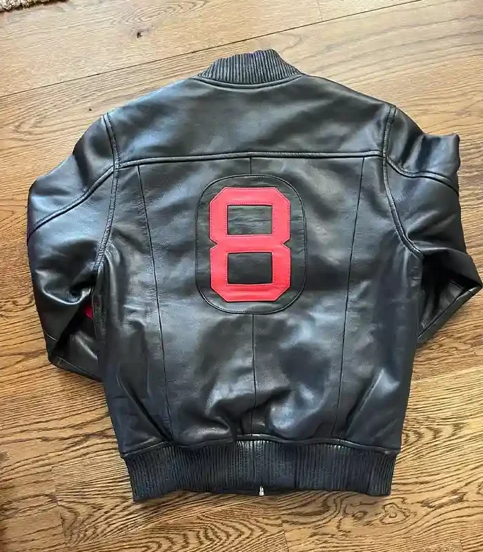 Buy The 8 Ball Original Bomber Jacket Black & Red